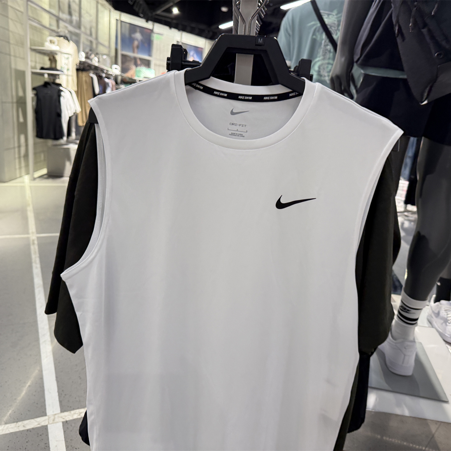 Nike/耐克官方正品Swim Essential男士防晒无袖上衣DM3762-100