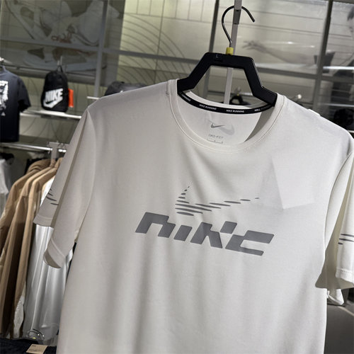 Nike耐克男子短袖2025夏款跑步训练速干透气圆领运动T恤 IB4128