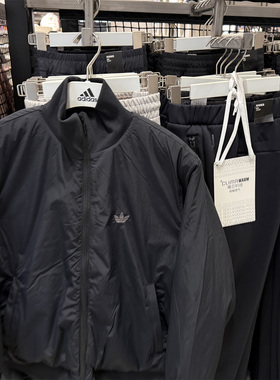 阿迪达斯三叶草男女棒球棉衣百搭简约保暖外套夹克 JW0980 JX7783