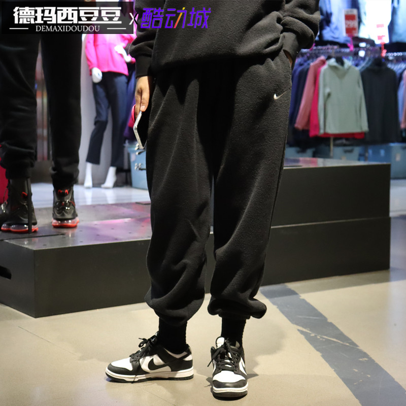 NIKE女子收脚抓绒保暖运动长裤