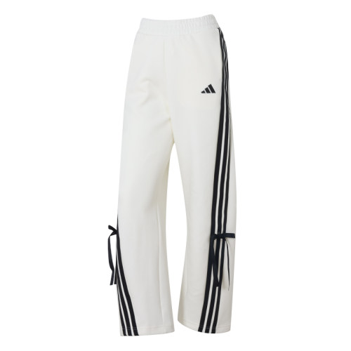 adidas阿迪达斯女子三条纹运动训练休闲香蕉裤长裤KG3857