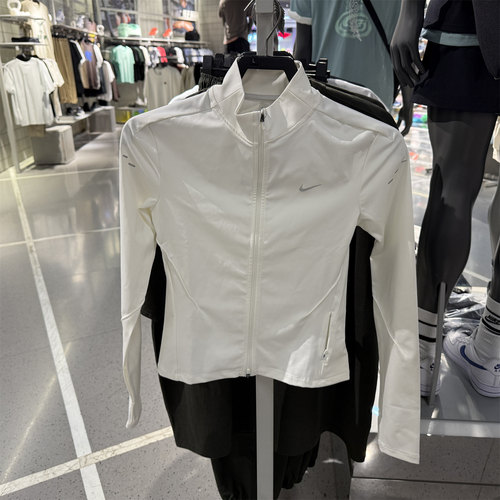 Nike耐克女装2025秋季速干拒水紧身防晒衣运动立领外套IB1999-133