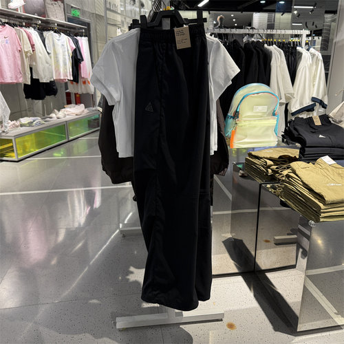耐克Nike ACG女长裤户外机能遮阳褶皱可束脚宽松运动裤FV7320-297