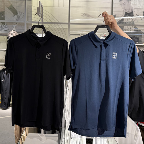 正品nike耐克男T恤2025夏速干透气网球运动短袖翻领POLO衫FZ6908