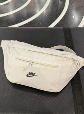 耐克NIKE TECH男女帆布运动腰包王一博同款大斜挎单肩胸包DN2556