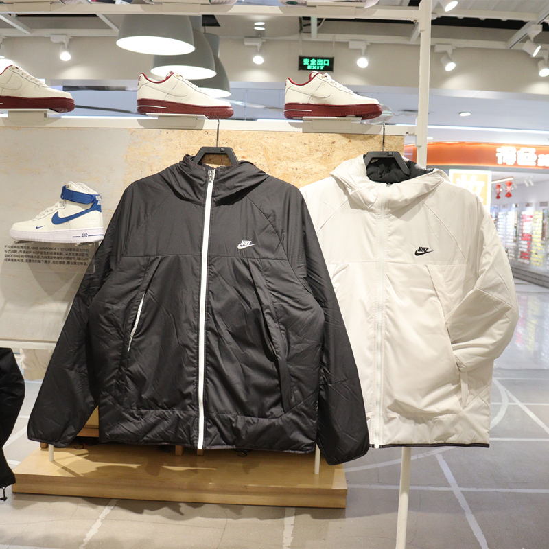 NIKE耐克NSW男子双面穿棉服
