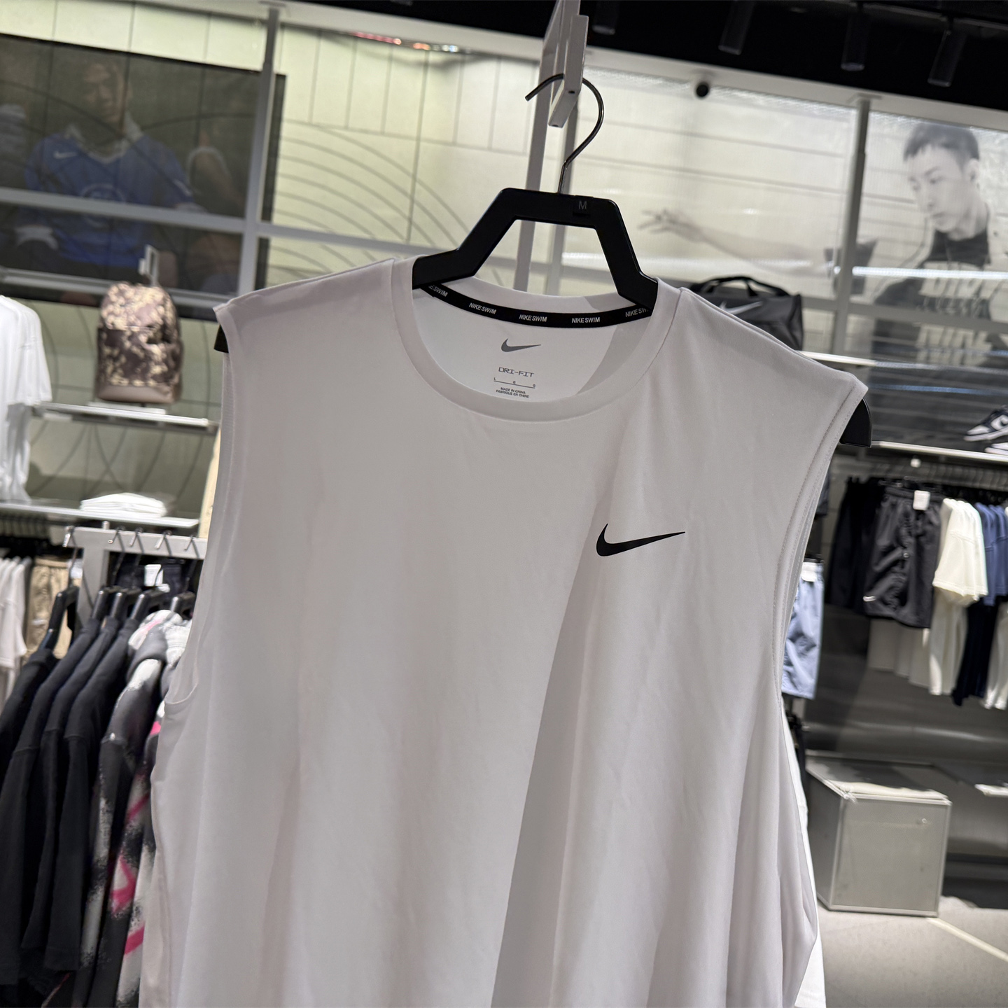 专柜正品Nike耐克正品Swim Essential男士防晒无袖上衣DM3762-100