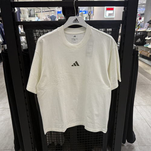 Adidas阿迪达斯男子短袖运动休闲纯棉透气T恤半袖 KB4875 KB4874