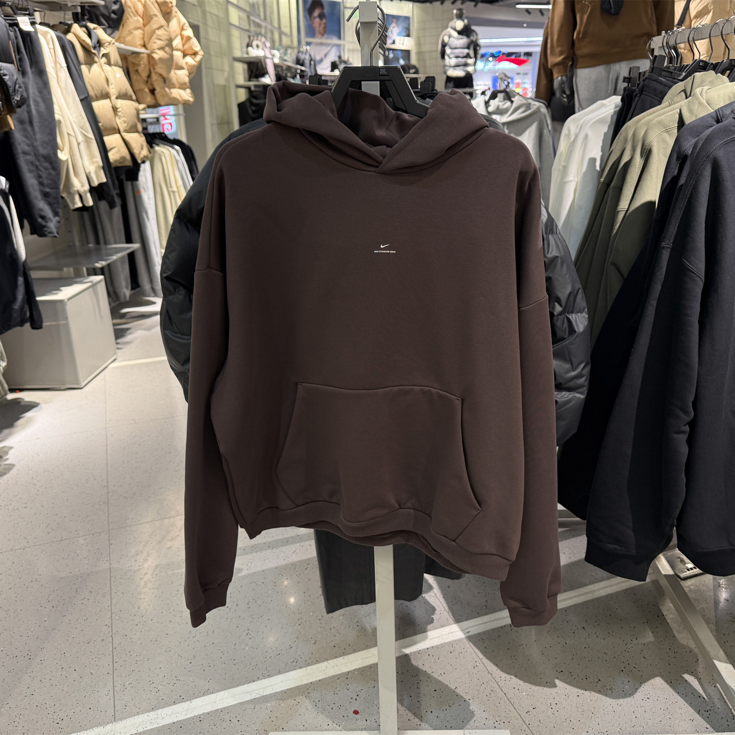 NIKE耐克男子 复古加绒保暖宽松运动连帽卫衣 IM5919-010-063-237