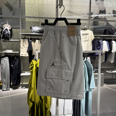 专柜正品Nike耐克Jordan男子休闲工装运动中长裤五分裤短裤HV9684