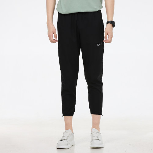 耐克NIKE男子跑步训练透气梭织小脚休闲运动中长裤DD4895-010 084