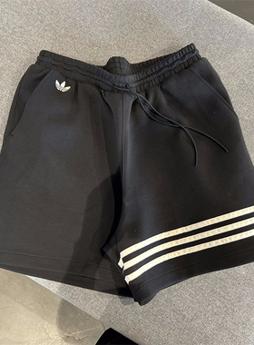 专柜正品adidas阿迪达斯三叶草男装夏季宽松运动短裤 HN6594