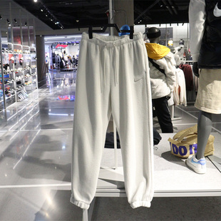 专柜正品NIKE耐克女子NSW小标抓绒休闲运动束腿收脚长裤  DQ6813