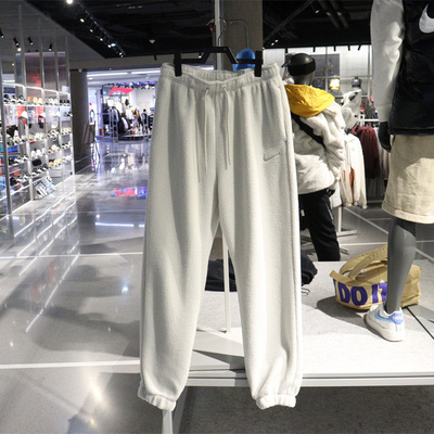 NIKE耐克抓绒运动束腿收脚长裤