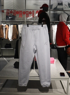 专柜正品NIKE耐克男子Lab刺绣LOGO休闲运动宽松收脚长裤 DV9846