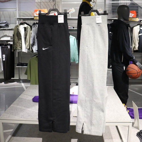 NIKE耐克宽松阔腿开叉长裤