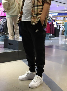 国内代购专柜正品耐克NIKE男加绒修身收脚长裤 CD3130-010/071