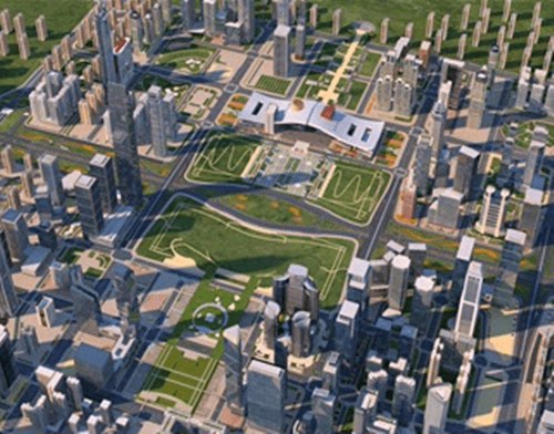 blender城市地图地形山脉代建模型GIS代做C4D maya  max unity ue