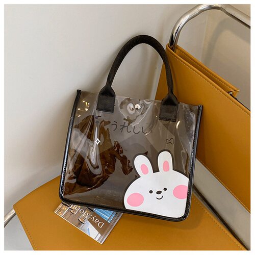 新款化妆包女手提袋透明防水旅行护肤品洗漱包健身游泳洗澡收纳包