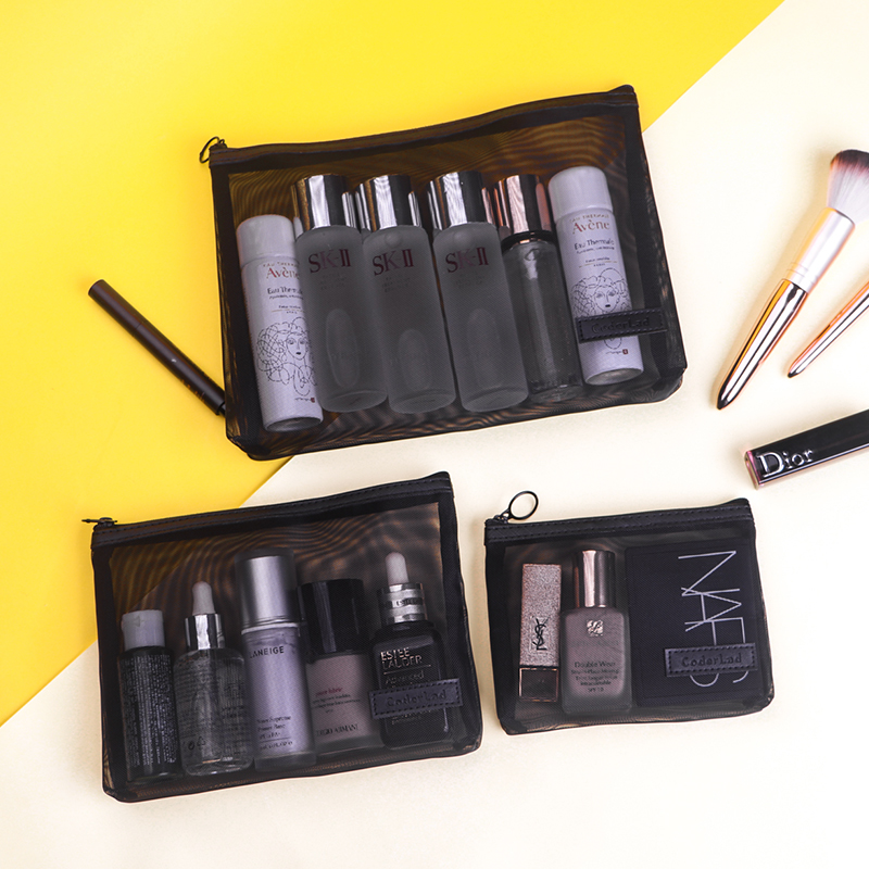 透明化妆包风超火小号便携