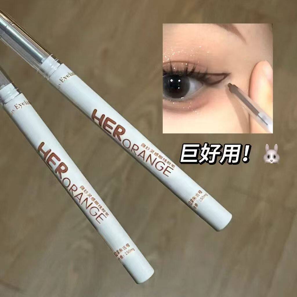 不火没道理!巨好用眼线胶笔新品防水防晕丝滑新手画卧蚕下至点痣