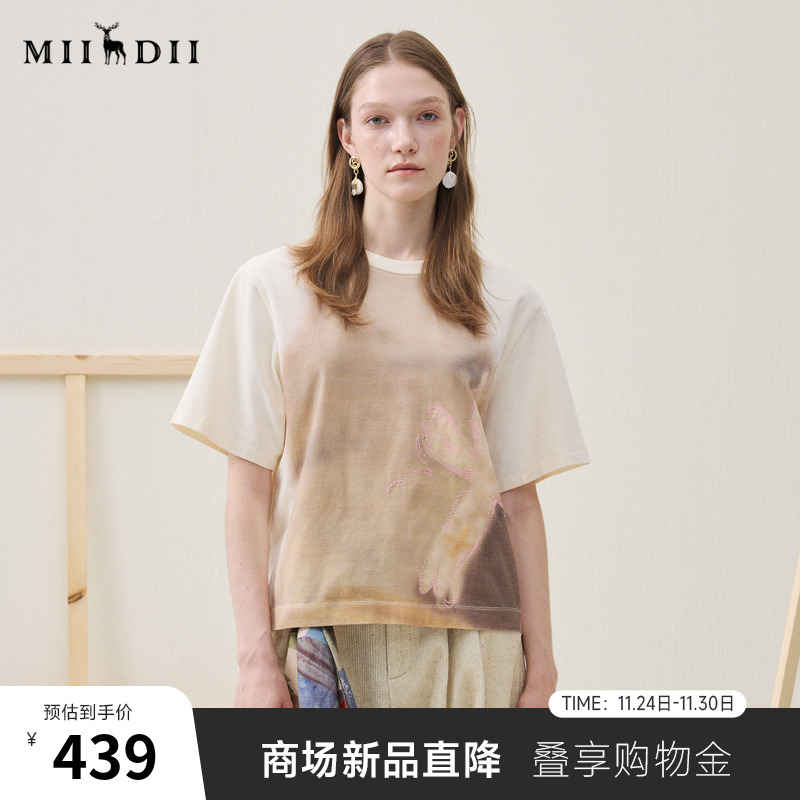 亲肤舒适，艺术印花，手绣纹样