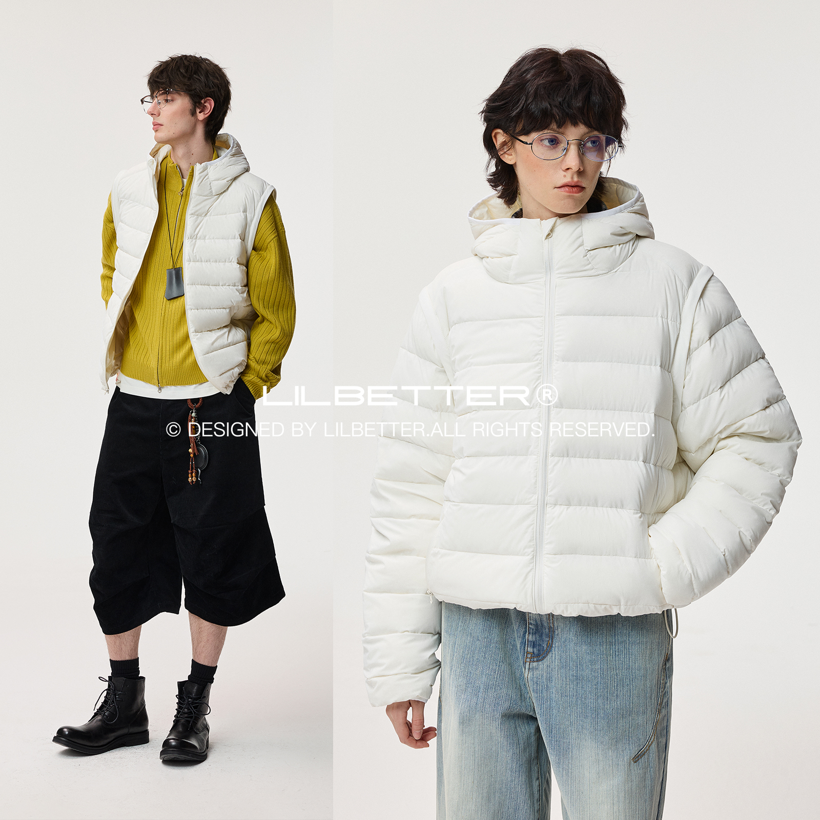 Lilbetter合体版型羽绒服