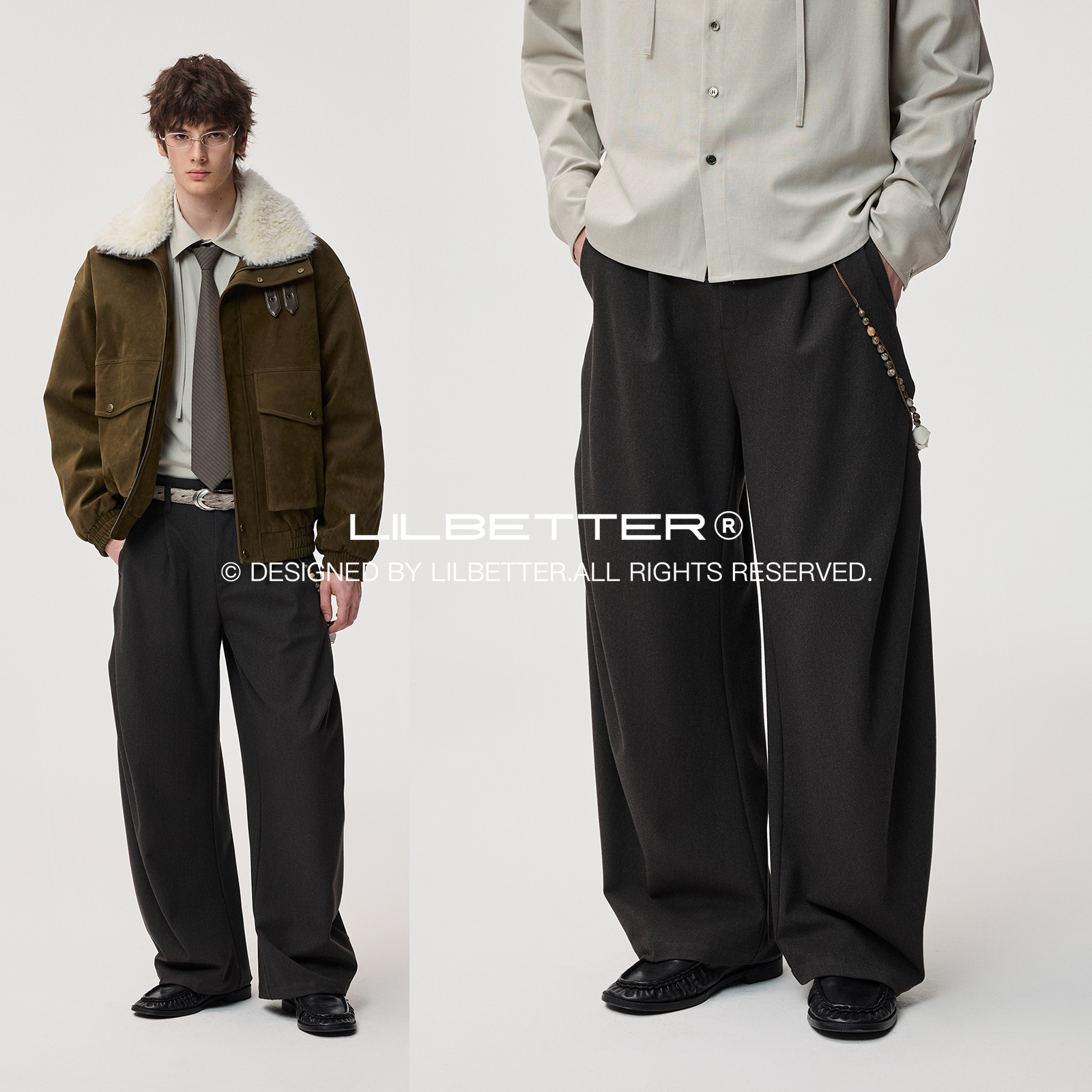 Lilbetter长裤宽松休闲裤