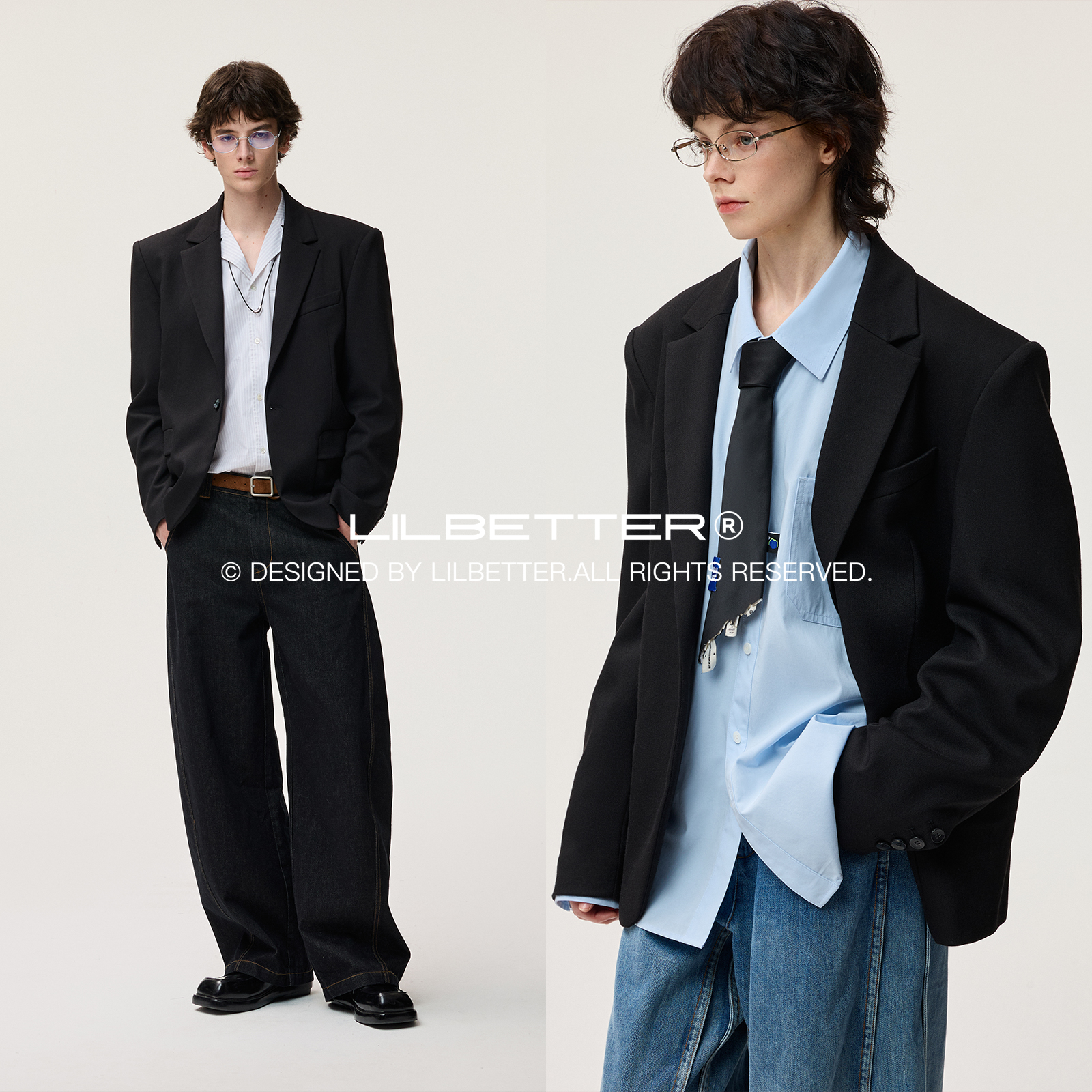 Lilbetter通勤垫肩西服