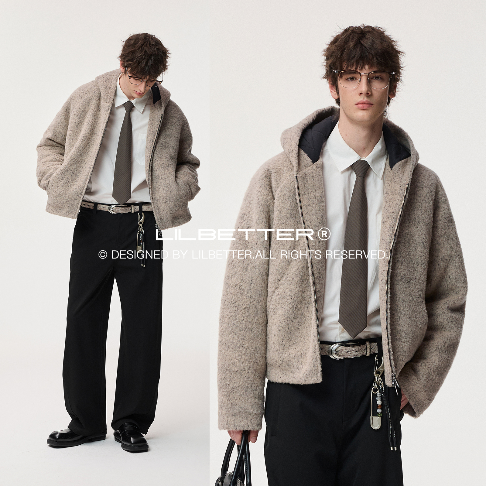 Lilbetter冬季连帽棉衣