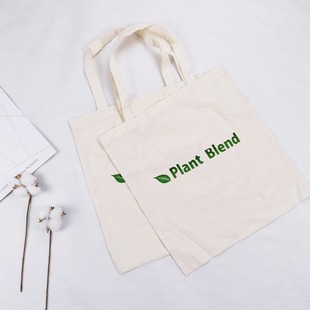 男女小清新文艺帆布袋环保购物袋绿色低碳手提袋超市购物袋简约