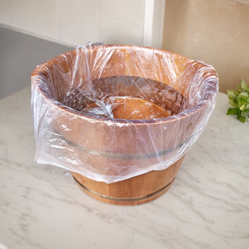 一次性泡脚足浴袋洗脚盆泡脚桶塑料袋子专用足疗袋木桶沐足袋包邮