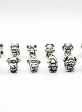 s999做旧复古泰银3d路路通