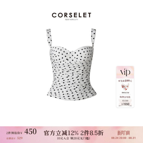 CORSELET月半波尔卡鱼骨胸衣