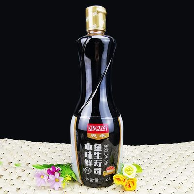 鱼生寿司本味鲜寿司酱油天禾1.6L