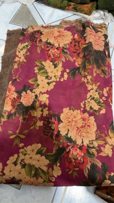 香云纱布料面料 40姆米真丝绢纺香云纱 顺德莨绸47