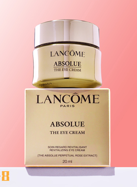 包邮 兰蔻菁纯臻颜焕亮滋润眼霜20ml 金纯卓颜保湿紧致抗皱 新版