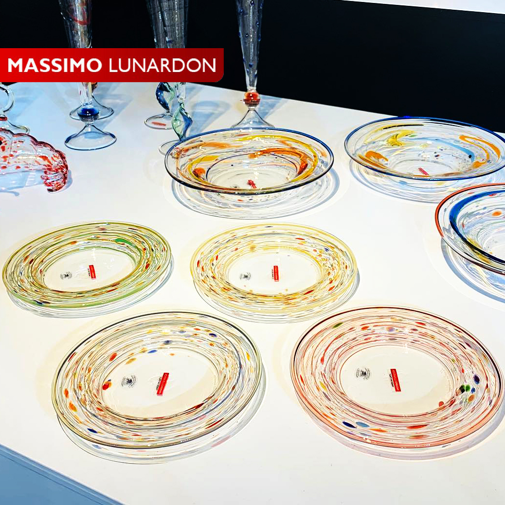 MassimoLunardon手工玻璃餐盘
