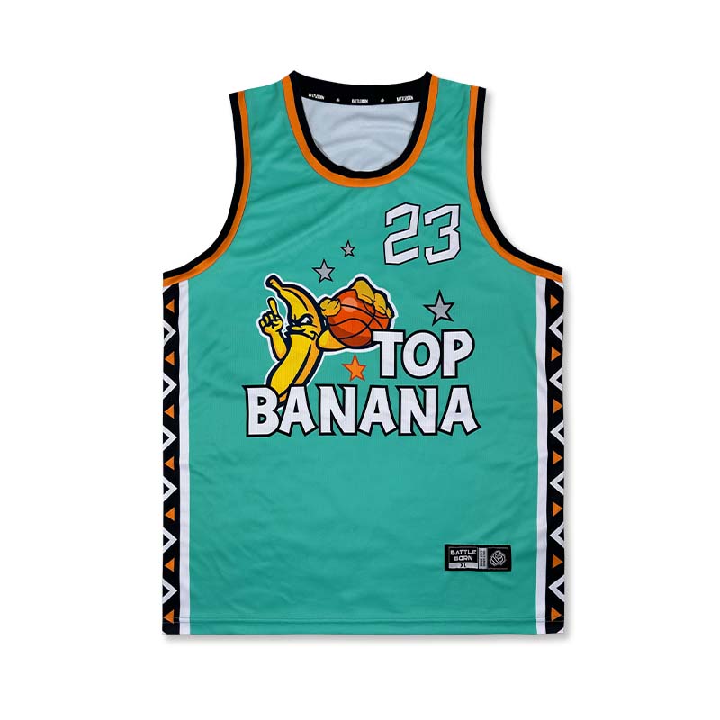 斗者篮球服套装定制SD篮球运动背心篮球衣队服街头速干TOP BANANA
