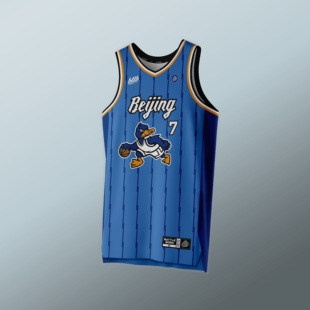 斗者篮球服北京队男篮SD运动服街球训练队服篮球衣定制套装林书豪
