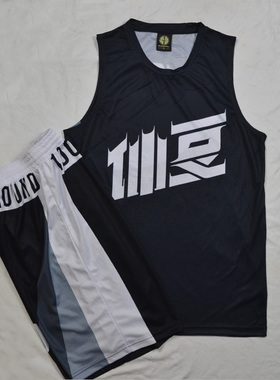 SD高端定制篮球服套装10000小时队服男女热升华篮球衣个性化订做