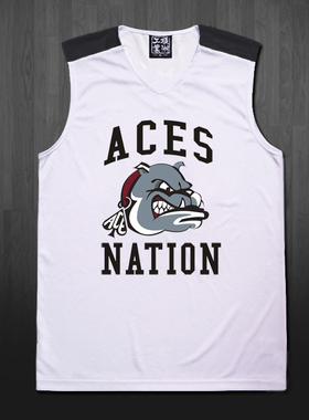 LOWER MERION科比高中篮球服篮球衣训练服球队服ACES NATION背心