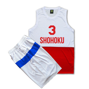 SD灌篮高手球衣队服湘北队10号樱木花道复古篮球衣篮球服套装定制
