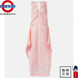 4女新款 包邮 KHAITE 伦敦 真丝及地长裙 英伦代购