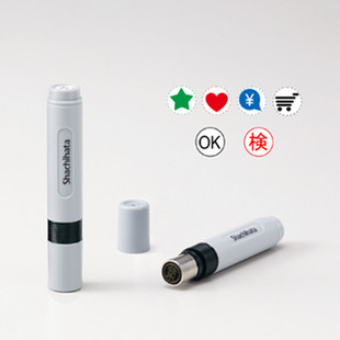 日本旗牌xstamper人名章检济QCOKNG ict字母合圆点圆圈印章XL-6