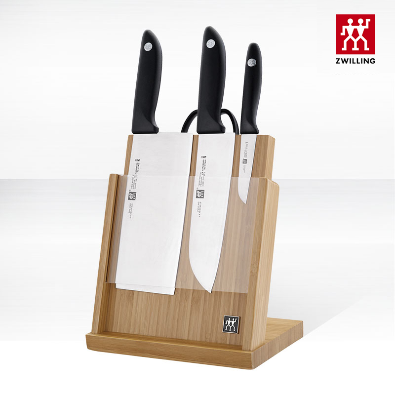 【德国】双立人银点磁性五件套竹