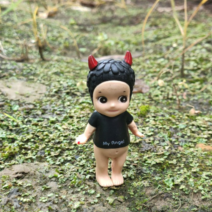 小恶魔波比娃娃盲盒蛋糕装饰模型摆件人偶玩具模型手办