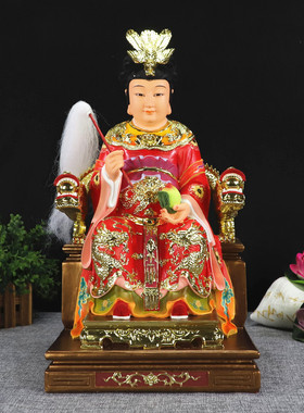 敦煌彩摆件西王母瑶池金母像