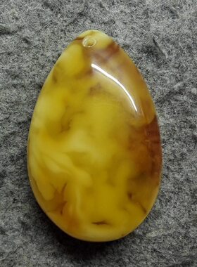 内部一点杂特价 蜜蜡 俄料 吊坠 坠子 14.96克 52*34*14MM 信