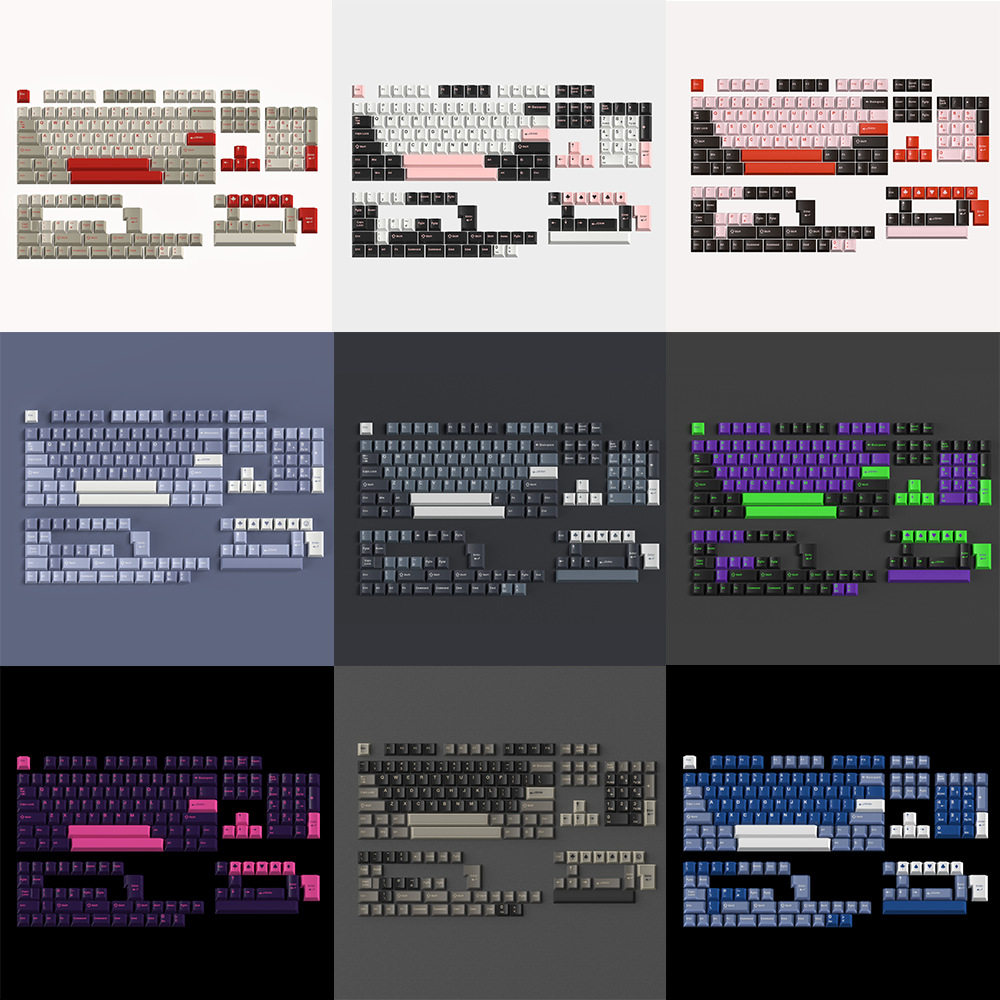 雷技原厂高度键帽双色注塑大全套复古灰客制化键盘十字轴心通用,电脑硬件/显示器/电脑周边,键帽,淘宝优惠券,粉丝福利购,淘宝优惠卷
